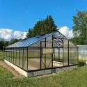 Szklarnia ROA Classic EHLB 4.0, typu oranżeria, wykonana ze stali ocynkowanej ogniowo i poliwęglanu komorowego 8 mm, bardzo wytrzymała