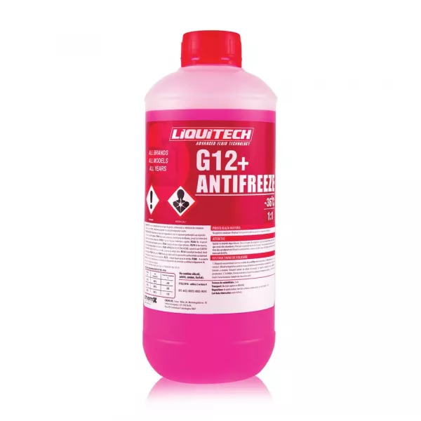 Koncentrat płynu chłodniczego G12+ Long Life ROA-LiquiTech 1L