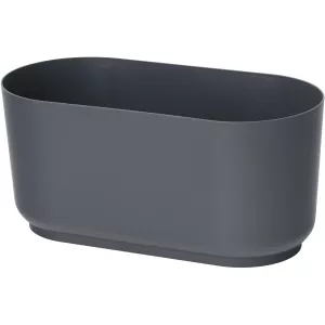 Skrzynka na kwiaty Satina Eco Recycled 27 szara