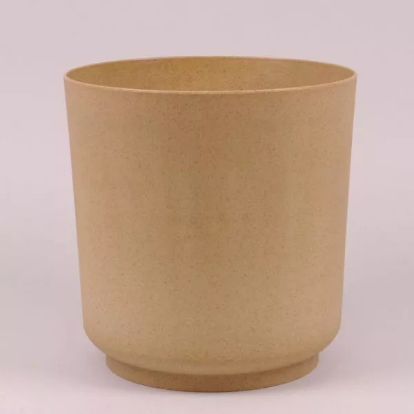 Doniczka Satina Eco Wood 13 brązowa