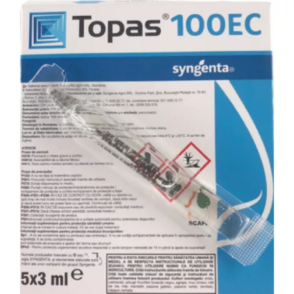 Topas 100 EC Fungicyd 3 ml