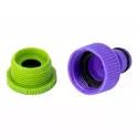 Złącze węża plastikowego z gwintem wewnętrznym 1/2" - 3/4" 