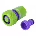 Plastikowy adapter z gwintem męskim do węża 3/4" - 3/4"