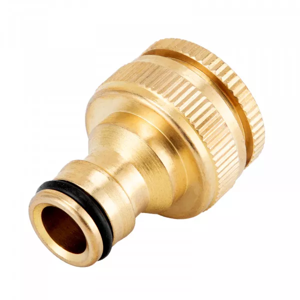 Złącze węża mosiężne z gwintem żeńskim - 1/2" - 3/4"