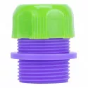 Szybkozłącze plastikowe 1/2" do węża z gwintem męskim 3/4"