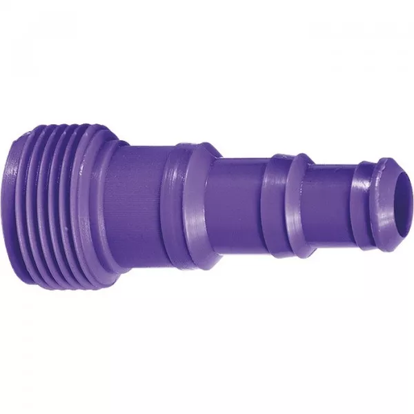 Przyłącze węża plastikowego, gwint zewnętrzny 3/4"