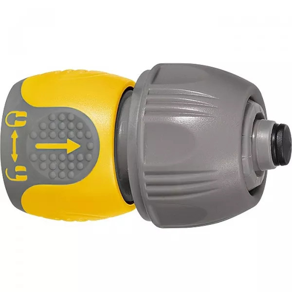 Uniwersalny łącznik węża Aquastop - 1/2"-3/4", z podwójnym wkładem