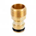 Mosiężny zewnętrzny gwintowany łącznik węża 1/2"