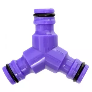 Rozdzielacz typu T plastikowy, szybkozłącze 1/2"