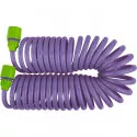 Zestaw nawadniający - wąż spiralny 7,5 mx 10 mm, adapter plastikowy 1/2"-3/4"