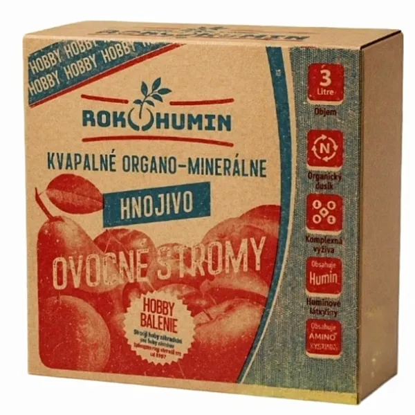 Bio nawóz dolistny do drzew owocowych Rokohumin 3 L