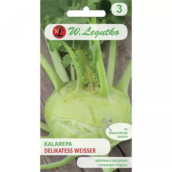 Kalarepa Delikatess biała
