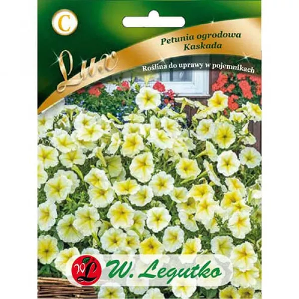 Petunia kaskadowa żółta