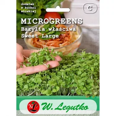 Microgreens Bazylia właściwa
