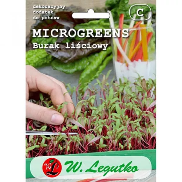 Microgreens - Burak ćwikłowy