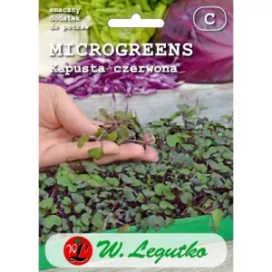 Microgreens - Kapusta czerwona