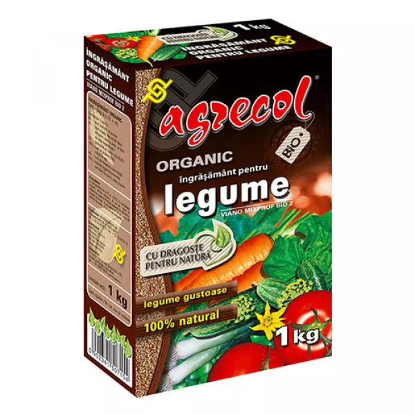 Granulowany nawóz organiczny do warzyw