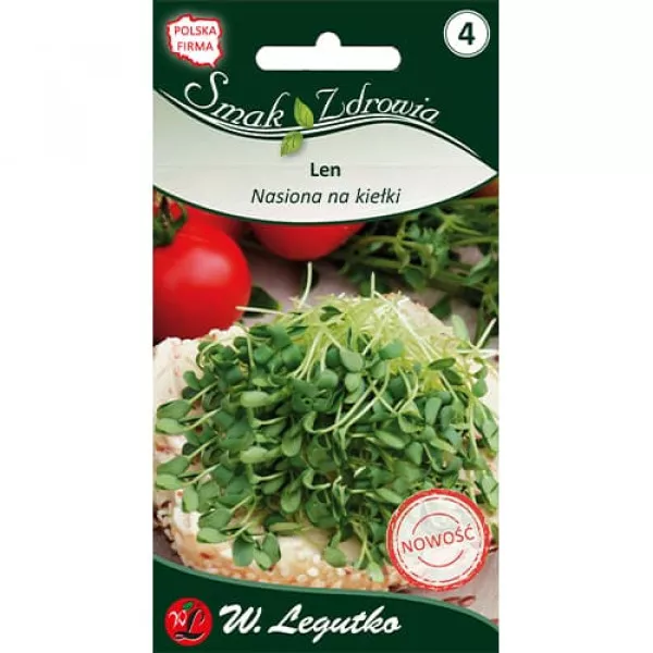 Nasiona na kiełki - Len Nasiona na kiełki - Len