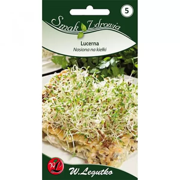 Nasiona na kiełki - Lucerna
