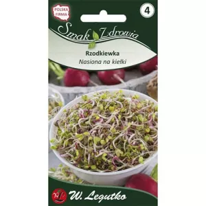 Nasiona na kiełki - Rzodkiewka