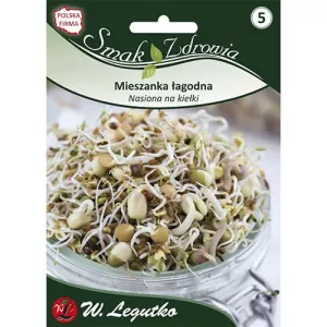 Nasiona na kiełki Mieszanka łagodna
