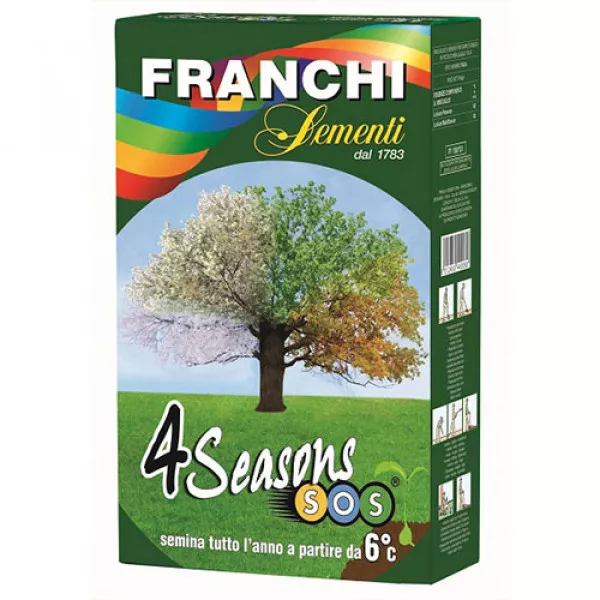 Franchi Sementi 4-sezonowe nasiona trawnika