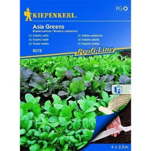 Sałata Asia Greens, taśma nasienna
