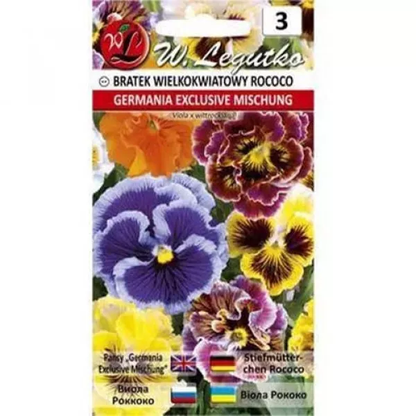 Bratek wielkokwiatowy Rococo