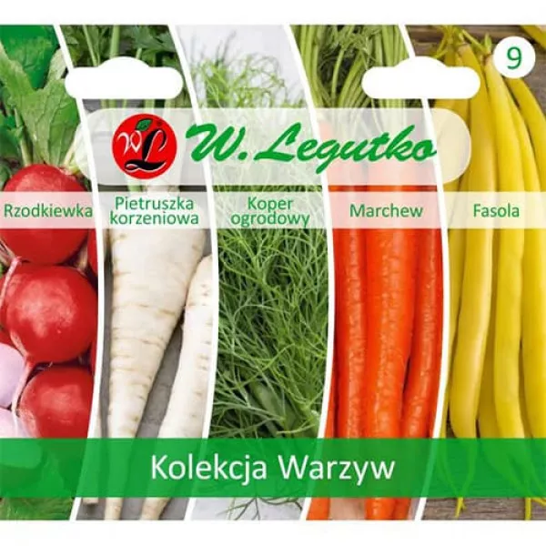 Kolekcja warzyw rumuńskich, opakowanie 5 odmian