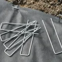 Metalowe klipsy Fixsol do mocowania folii i siatek, 17 x 3.5 cm, zestaw 10 szt.
