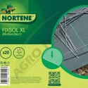 Metalowe klipsy Fixsol XL do mocowania folii i siatek, 20 x 25 cm, zestaw 20 szt.