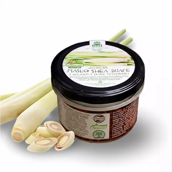 Masło shea białe z citronellą 100 gr