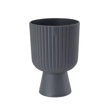 Doniczka Keli Mika Petit 14, wys. 20,5 cm szara