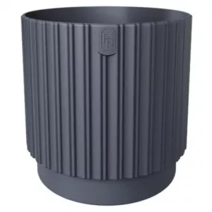 Doniczka Mika Cyli Petit Eco Recycled 14 szara