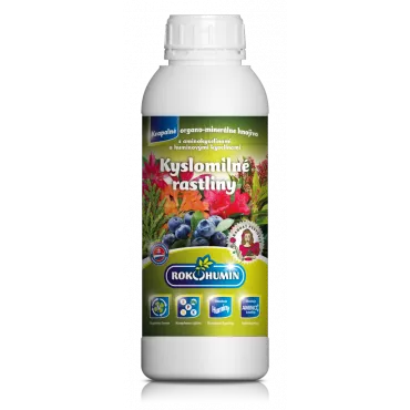 Organiczny nawóz dolistny dla roślin tolerujących kwasy Rokohumin