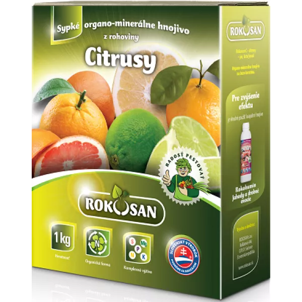 Organiczny nawóz stały do owoców cytrusowych Rokosan