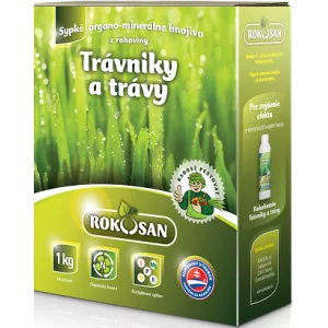 Organiczny nawóz stały do trawników i traw ozdobnych Rokosan