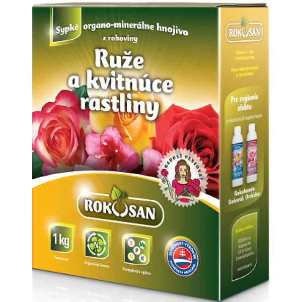 Rokosan Organiczny stały nawóz do róż i roślin kwitnących